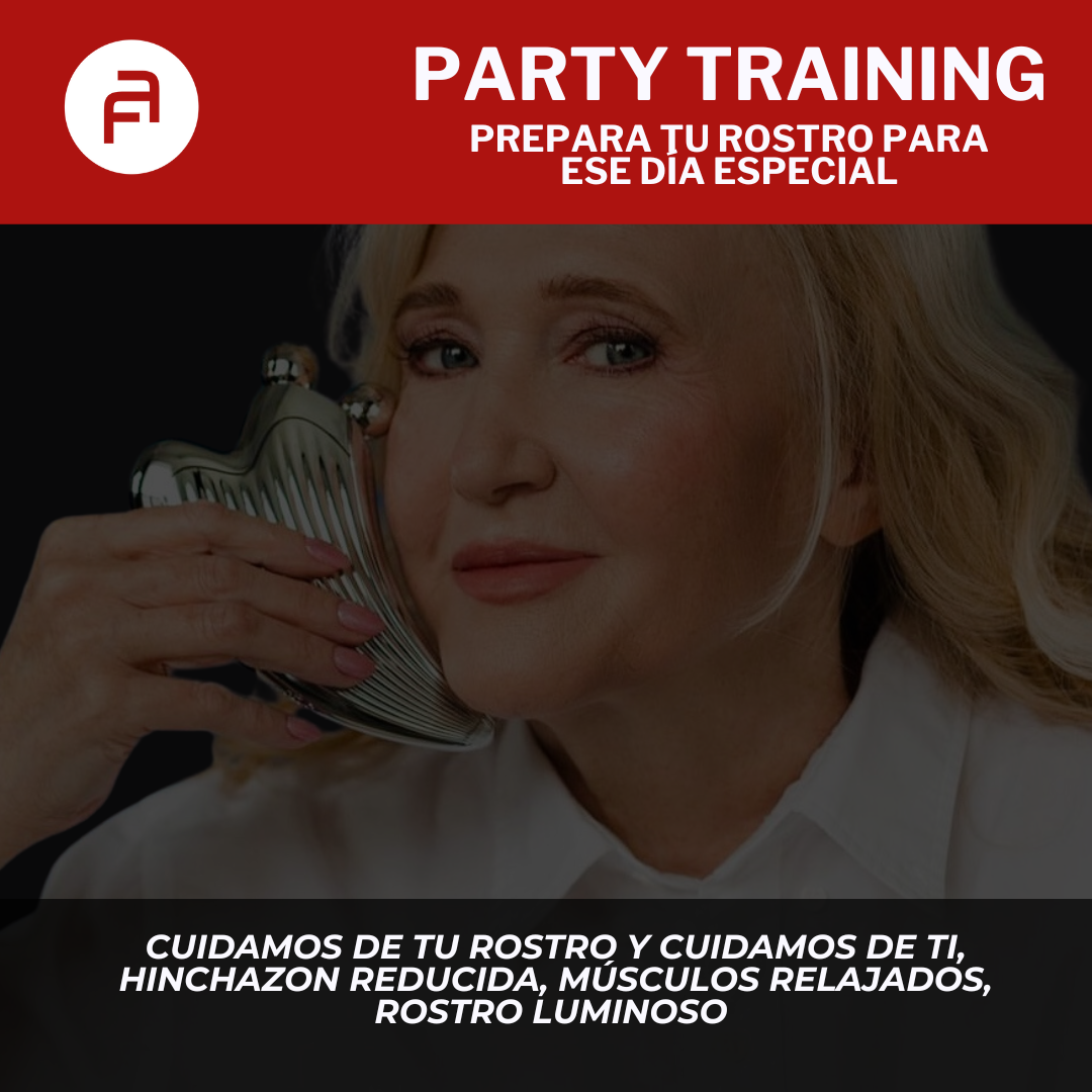Paquete Party Training | Workout Facial FaceFitness Guatemala