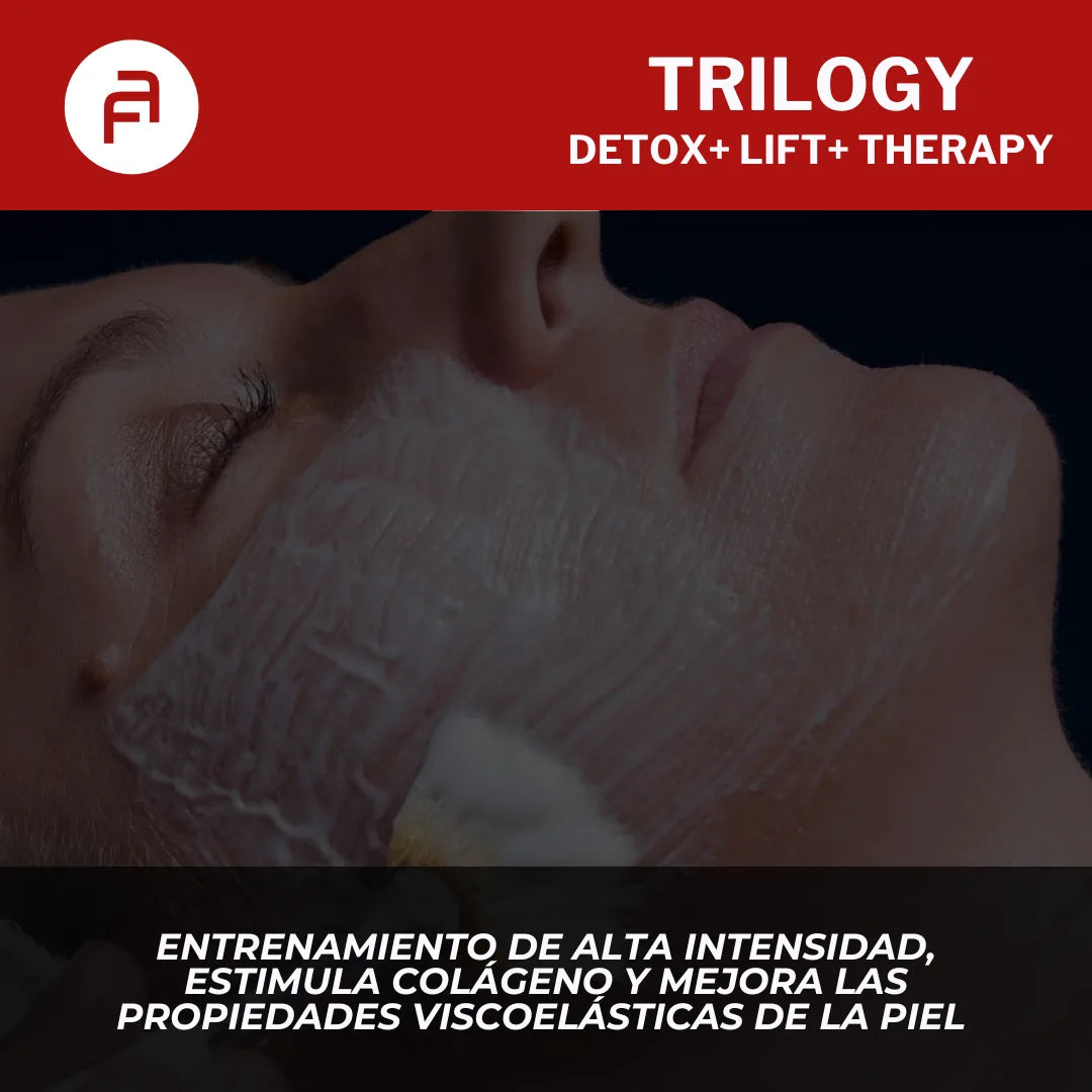 Paquete Trilogy workout facial completo FaceFitness Guatemala